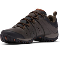 Columbia zapatilla trekking hombre WOODBURN II WATERPROOF vista trasera