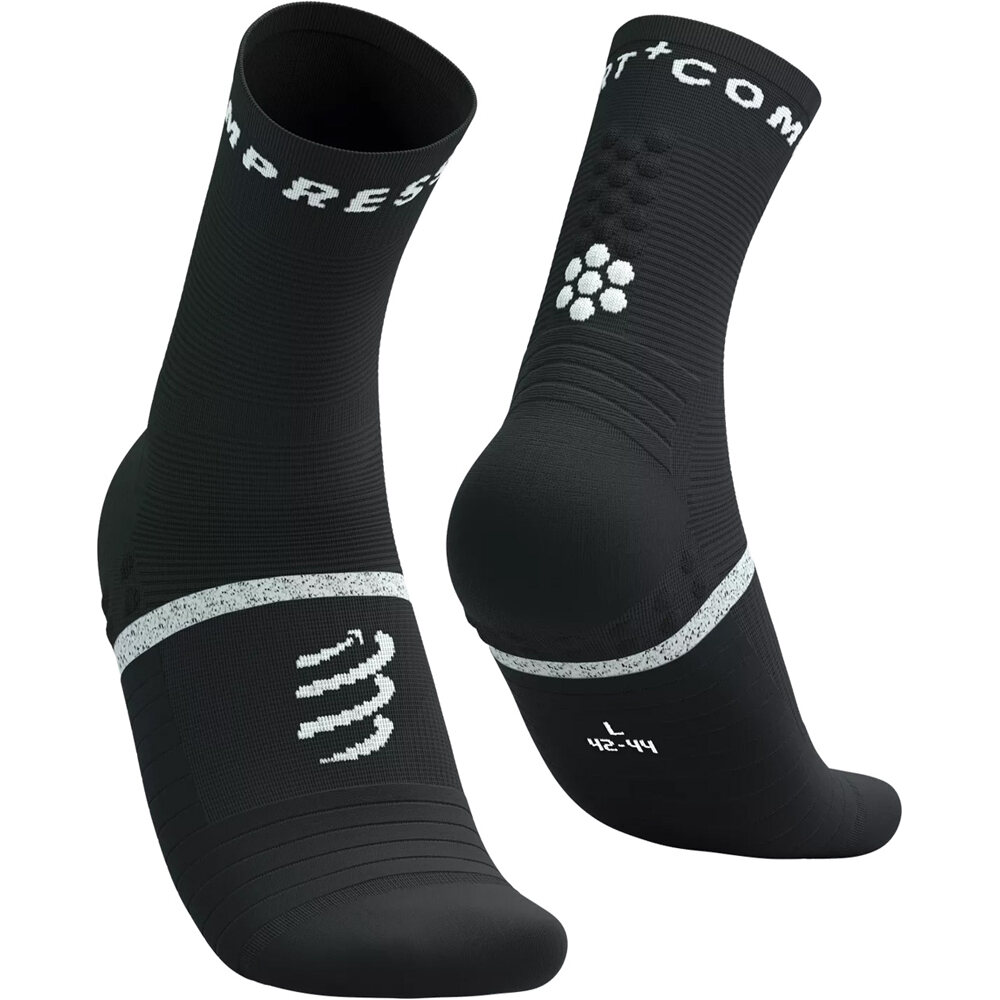 Compressport calcetines running PRO MARATHON SOCKS V2.0 vista frontal