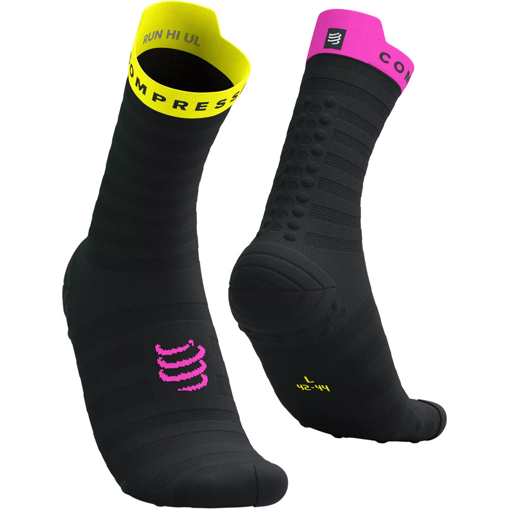 Compressport calcetines running Pro Racing Socks v4.0 Ultralight Run High vista frontal