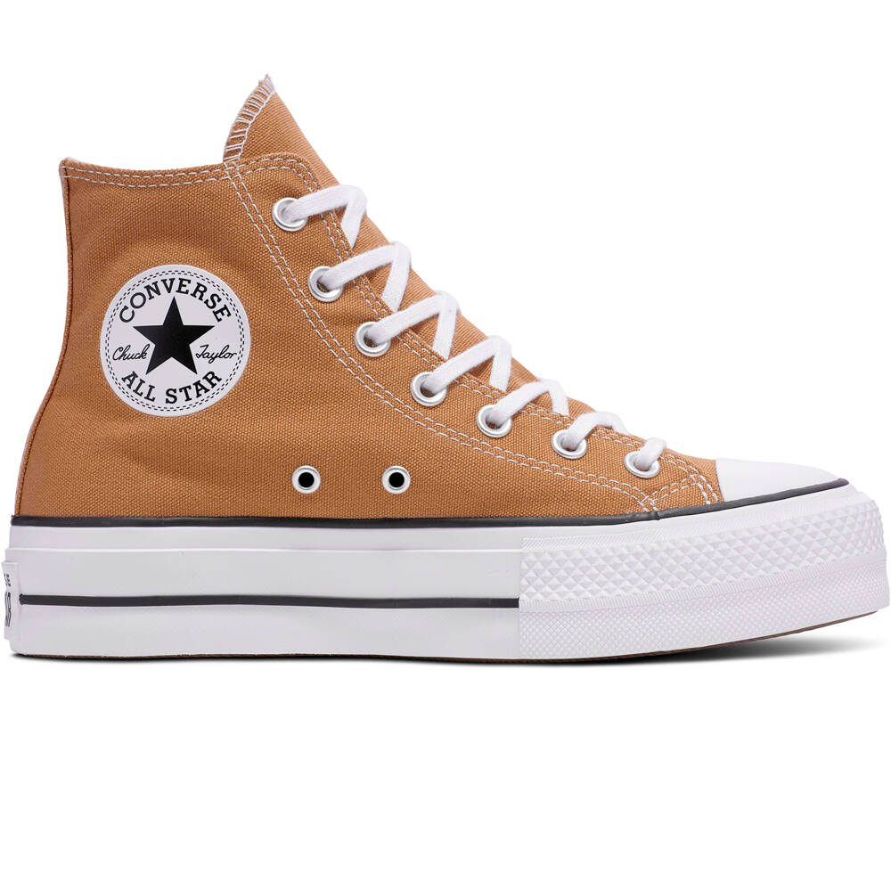 Converse zapatilla moda mujer Chuck Taylor All Star Lift lateral exterior