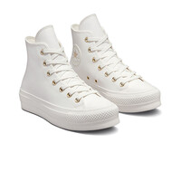 Converse zapatilla moda mujer CHUCK TAYLOR ALL STAR LIFT PLATFORM MONO WHITE lateral interior