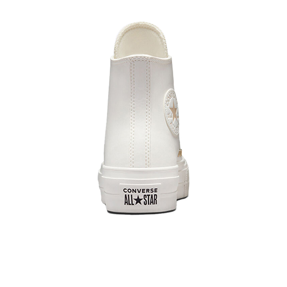 Converse zapatilla moda mujer CHUCK TAYLOR ALL STAR LIFT PLATFORM MONO WHITE vista superior