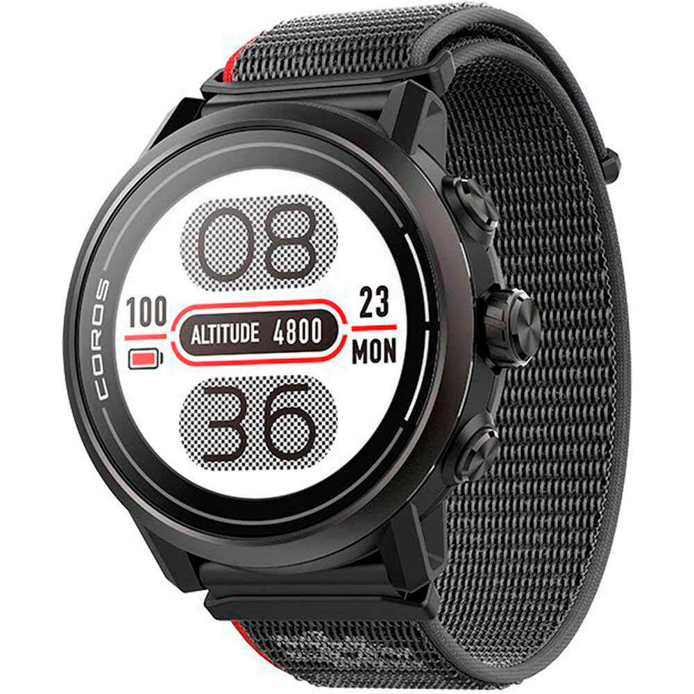 Coros pulsómetros con gps COROS APEX 2 Premium Multisport Watch Bl vista frontal