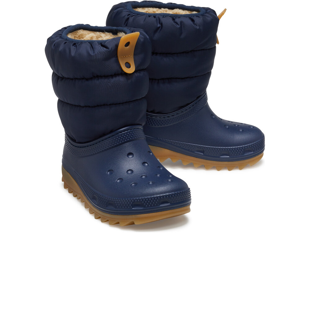 Crocs bota agua niño Classic Neo Puff Boot K puntera