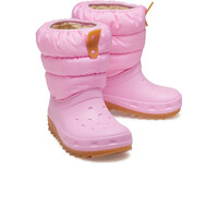 Crocs bota agua niño Classic Neo Puff Boot K puntera