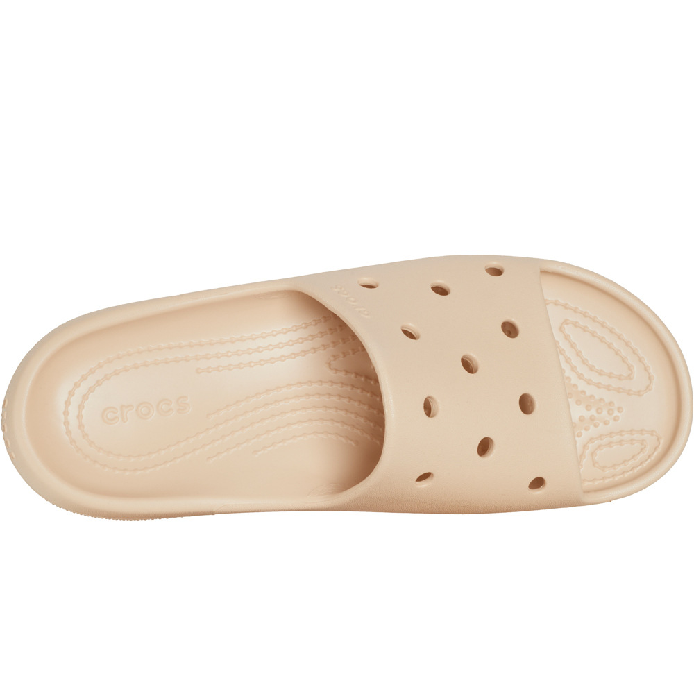 Crocs zueco hombre Classic Slide v2 U vista superior