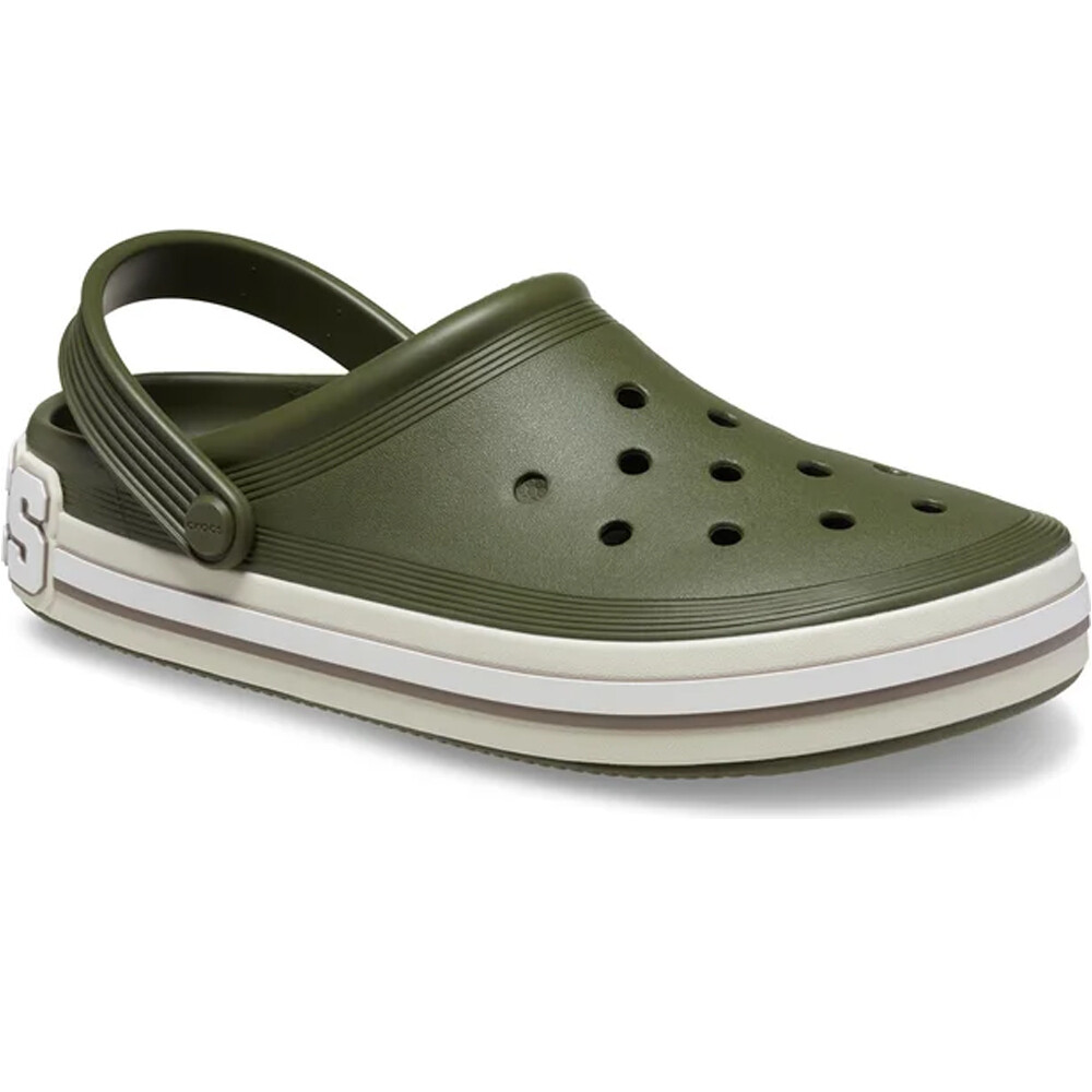 Crocs zueco hombre Off Court Logo Clog U lateral interior