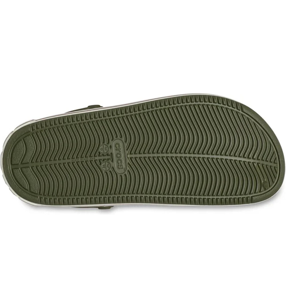 Crocs zueco hombre Off Court Logo Clog U vista trasera