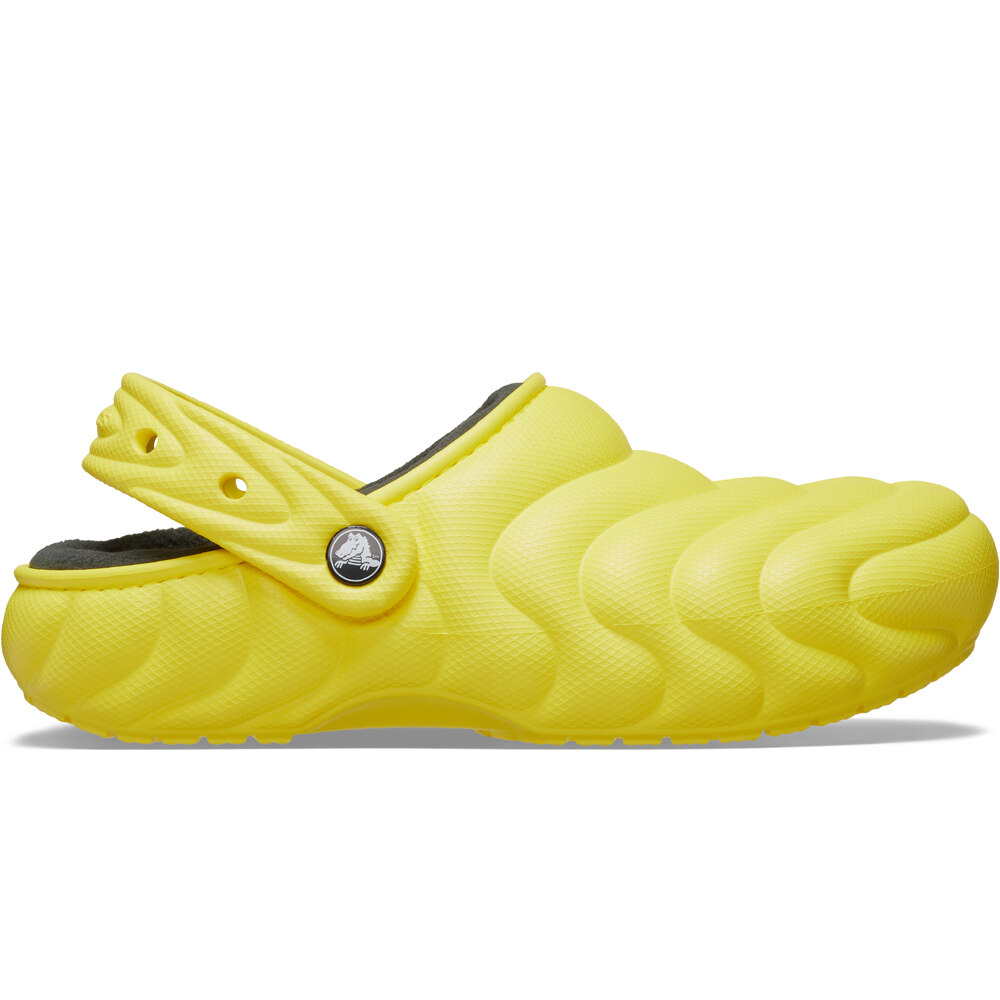 Crocs zueco mujer Classic Lined Overpuff Clog U lateral exterior