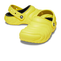 Crocs zueco mujer Classic Lined Overpuff Clog U lateral interior