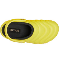 Crocs zueco mujer Classic Lined Overpuff Clog U vista superior