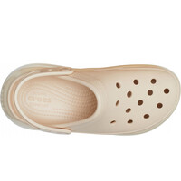 Crocs zueco mujer Classic Mega Crush Clog vista trasera