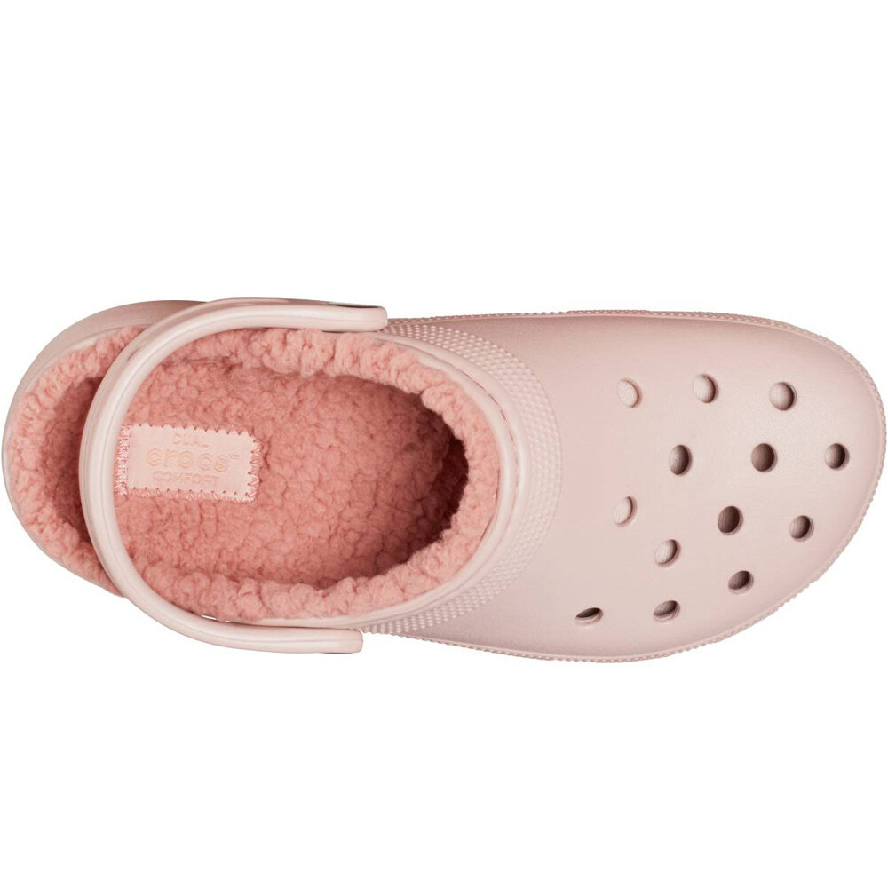 Crocs zueco mujer Classic Platform Lined Clog W vista trasera