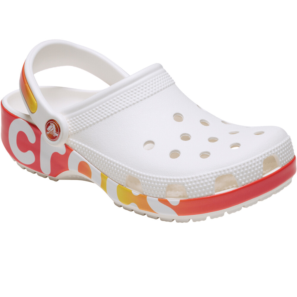 Crocs zueco mujer Classic Reflector Clog lateral interior