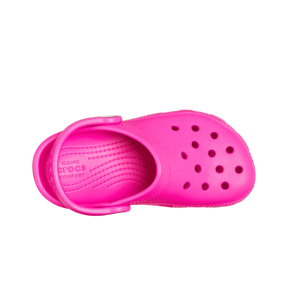 Crocs zueco niño Classic Clog T lateral interior