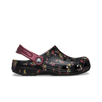 Crocs zueco niño Classic Ditsy Floral Clog K lateral exterior