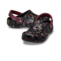 Crocs zueco niño Classic Ditsy Floral Clog K lateral interior