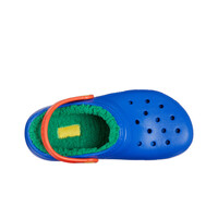 Crocs zueco niño Classic Lined Clog K lateral interior