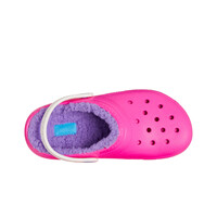 Crocs zueco niño Classic Lined Clog K lateral interior