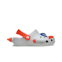 Crocs zueco niño Classic Rocket Ship Clog T lateral exterior