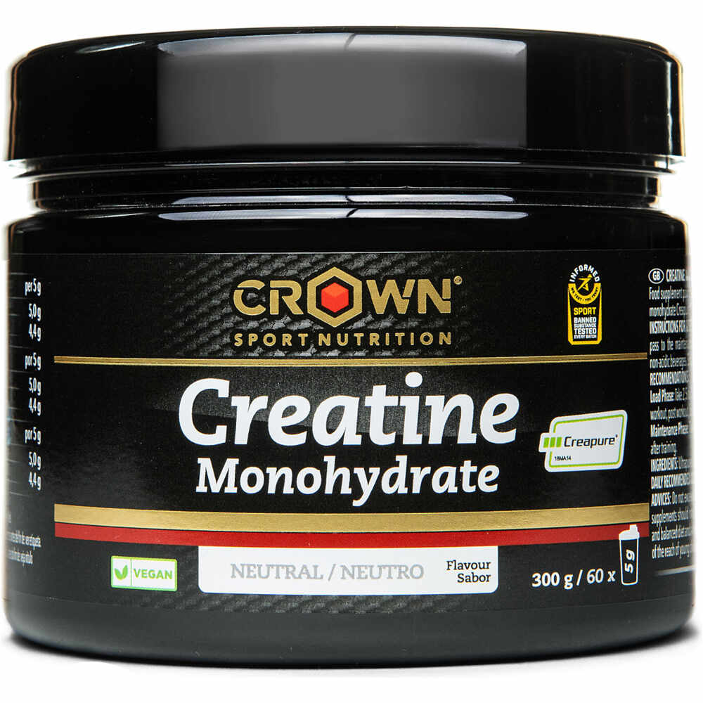 Crown Sport Nutrition Creatinas Creatine Monohydrate Creapure vista frontal