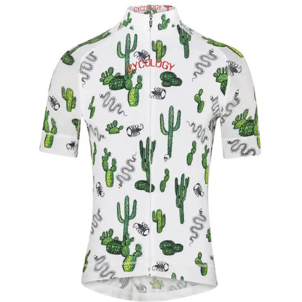 Cycology maillot manga corta hombre Totally Cactus Mens Jersey vista frontal