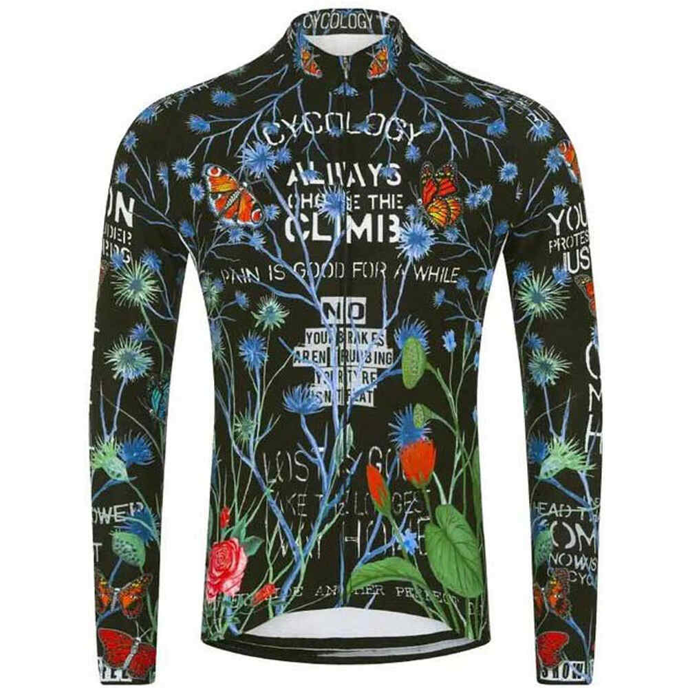 Cycology maillot manga larga hombre Gangsta Men's Long Sleeve Jersey vista frontal