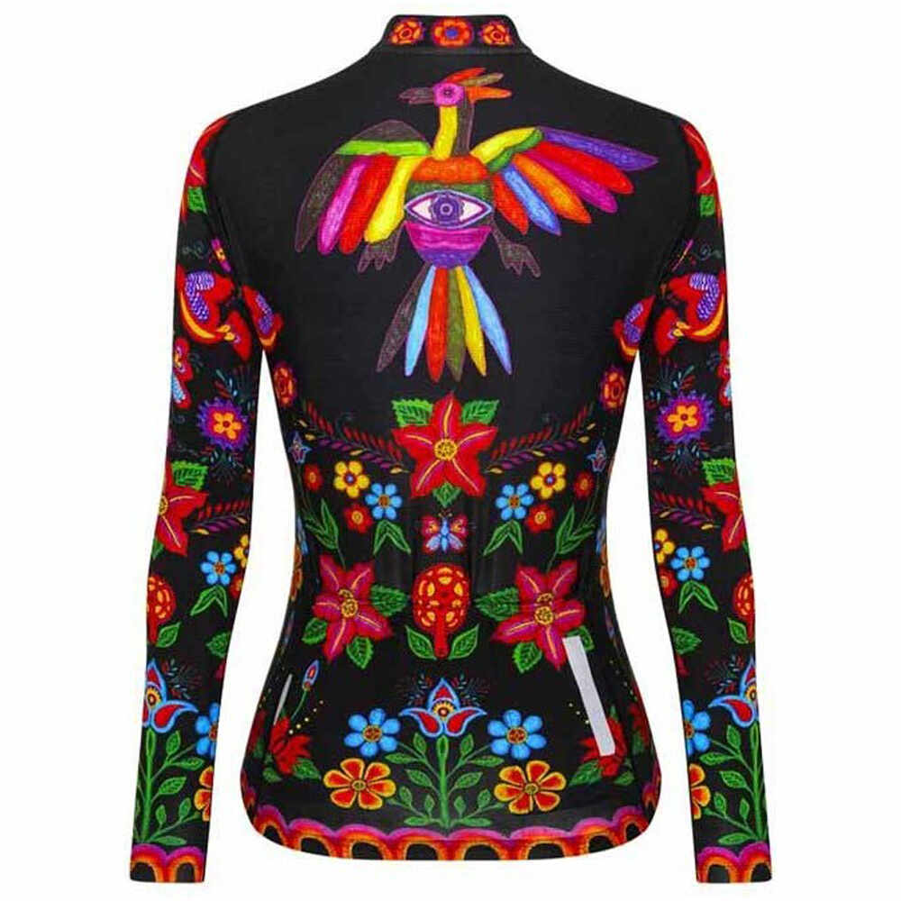 Cycology maillot manga larga mujer Frida Lightweight LS Summer Jersey vista trasera