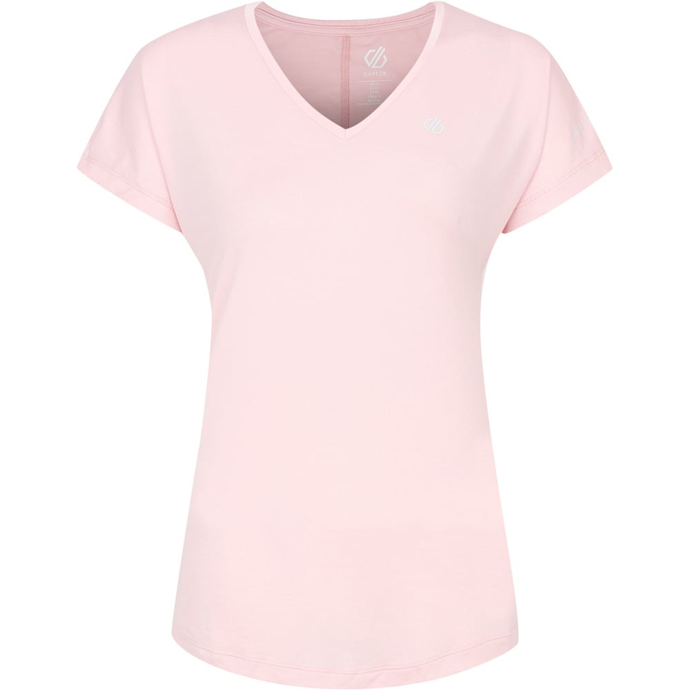 Dare2b camisetas fitness mujer Vigilant Tee vista detalle