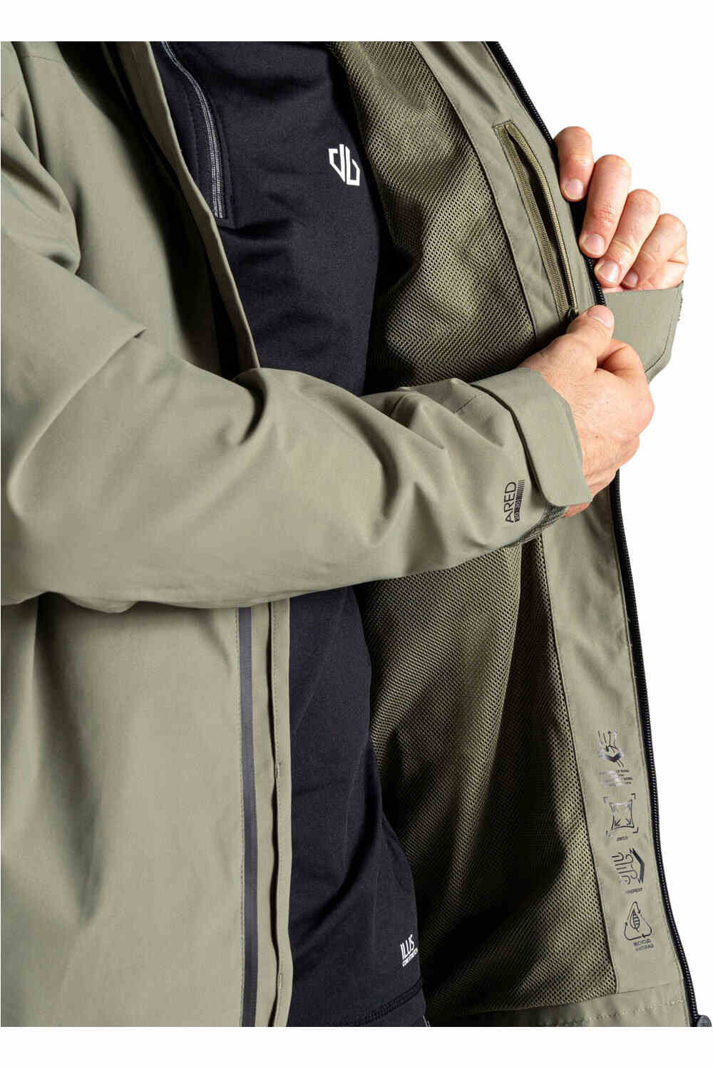 Dare2b chaqueta impermeable hombre Switch Out II Jkt 04