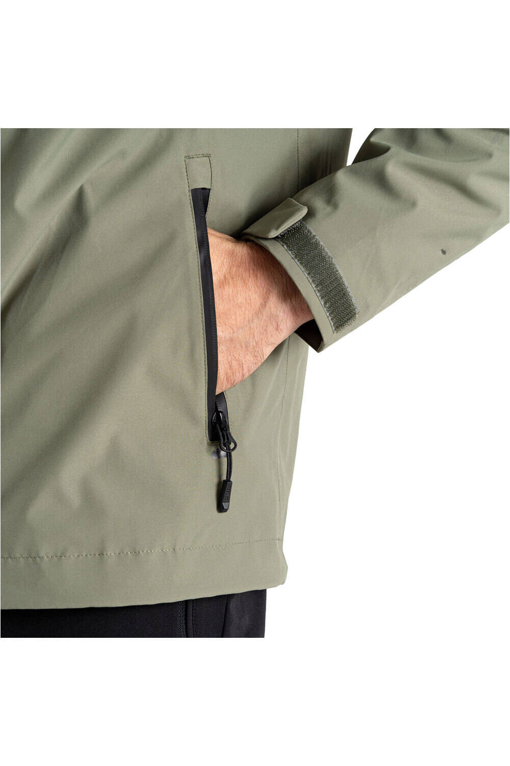 Dare2b chaqueta impermeable hombre Switch Out II Jkt vista detalle