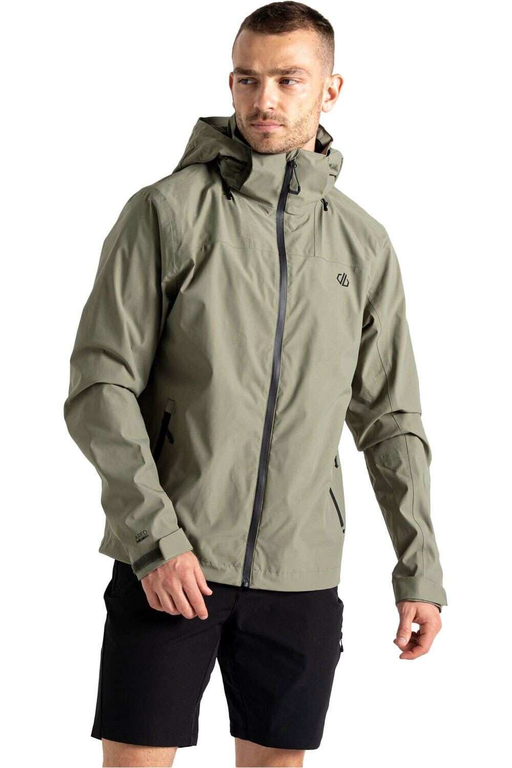 Dare2b chaqueta impermeable hombre Switch Out II Jkt vista frontal