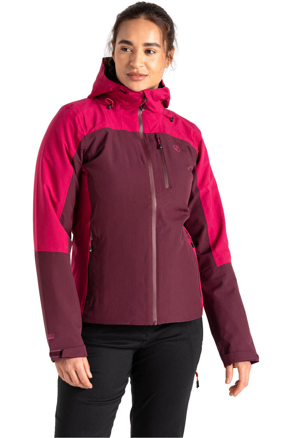 Dare2b chaqueta impermeable mujer Womens Torrek Jcket vista frontal