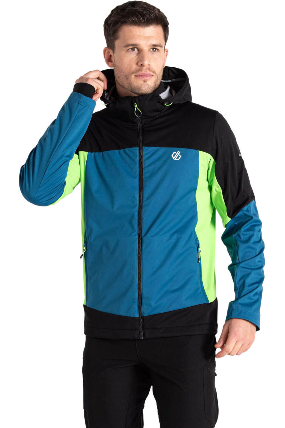 Dare2b chaqueta softshell hombre Mountaineer Sft shl vista frontal