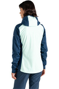 Dare2b chaqueta softshell mujer Lexan Softshell vista trasera