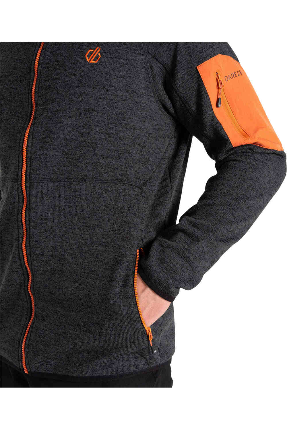 Dare2b forro polar hombre Torrek Thermal Flce vista detalle