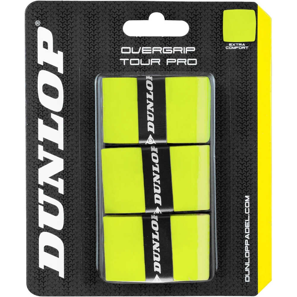 Dunlop overgrip pádel OVERGRIP TOUR PRO AM vista frontal