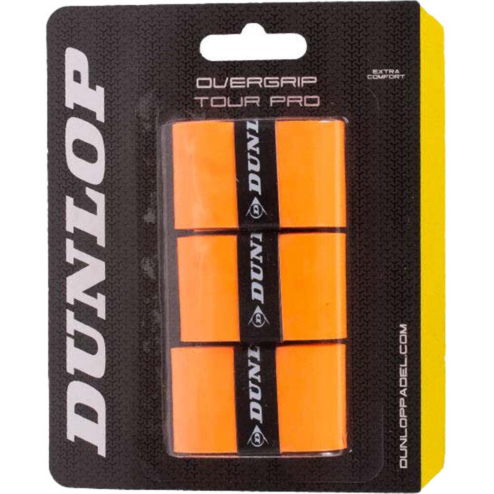 Dunlop overgrip pádel OVERGRIP TOUR PRO NA vista frontal