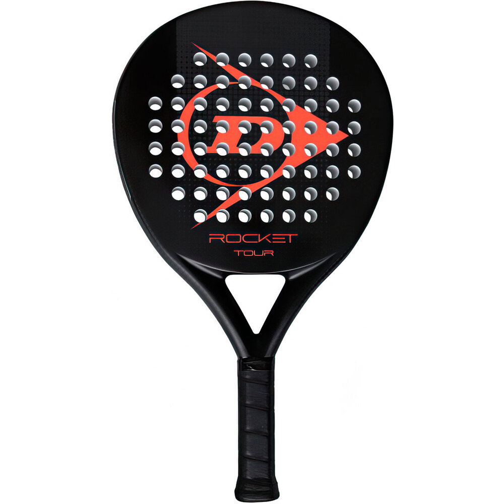 Dunlop pala pádel adulto PALA ROCKET TOUR RED vista frontal