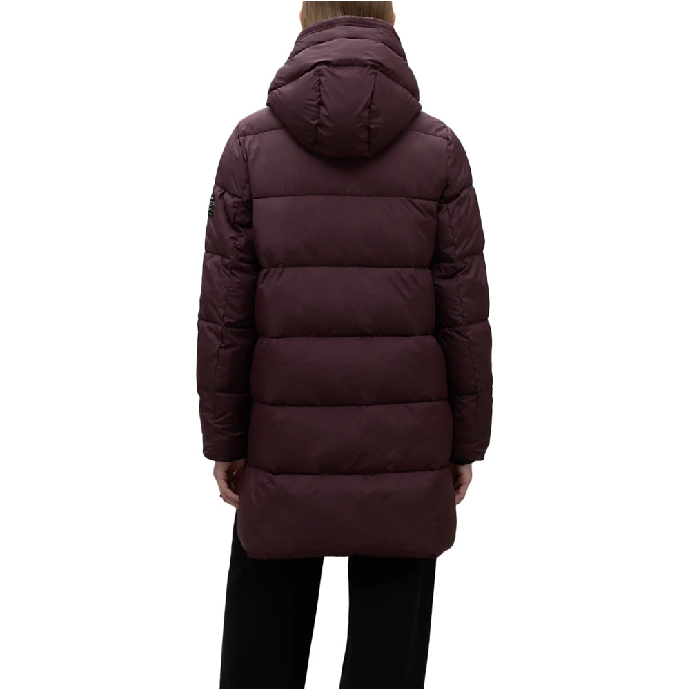 Ecoalf chaquetas mujer MARANGUALF JACKET WOMAN vista trasera