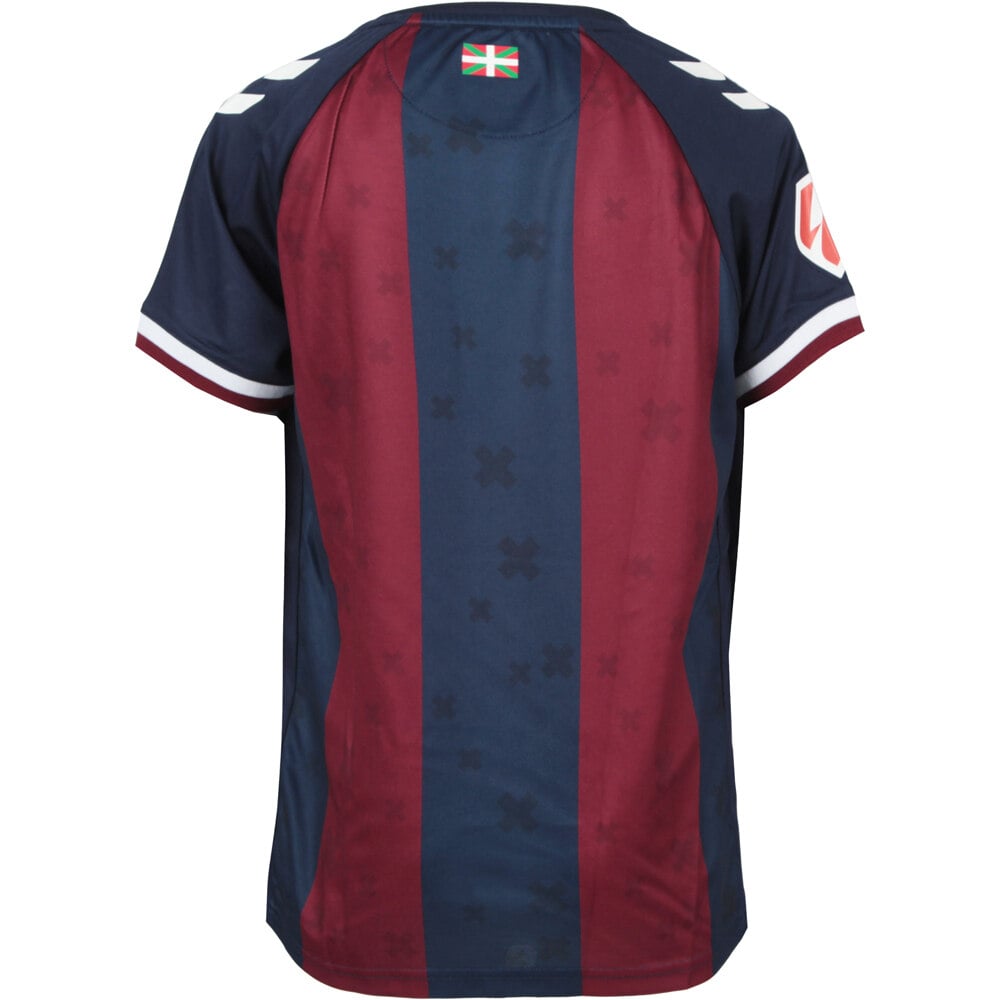 Eibar camiseta de fútbol oficiales niño EIBAR 25 HOME JERSEY S/S INF vista trasera