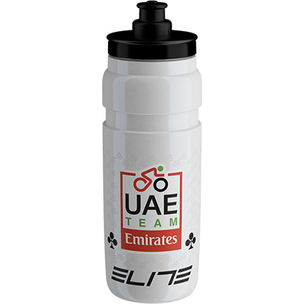 Elite bidones ciclismo FLY TEAM EMIRATES 550 ml 2024 vista frontal