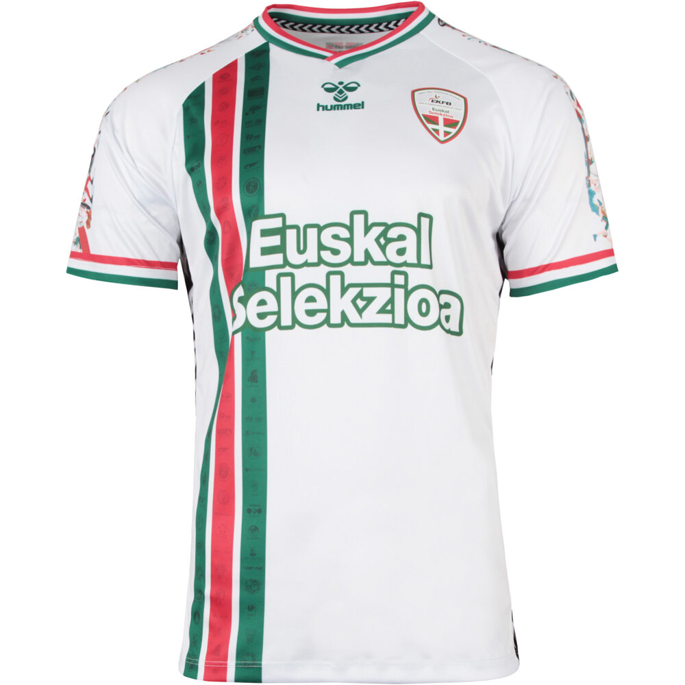 Euskadi camiseta de fútbol oficiales FED VASCA  AWAY SS JERSEY 24-25 vista frontal