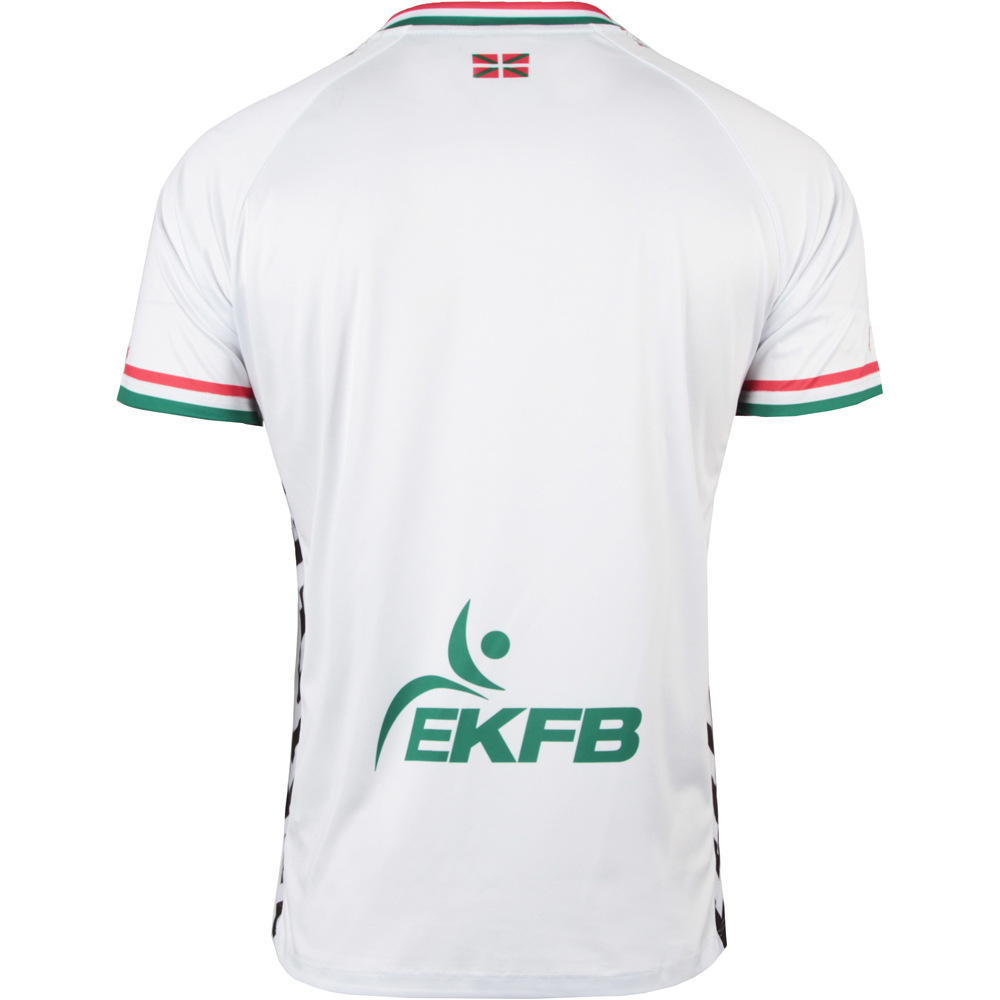 Euskadi camiseta de fútbol oficiales FED VASCA  AWAY SS JERSEY 24-25 vista trasera