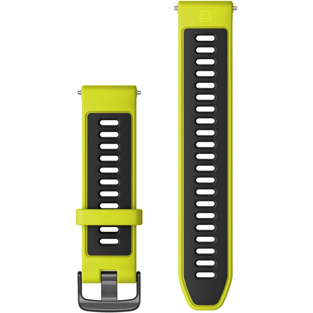 Garmin correas de relojes deportivos Correa Amarillo/Negro 22mm 01