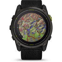 Garmin pulsómetros con gps Enduro 3, Crbn Gry DLC Ti w/Blk Sport Lo 03