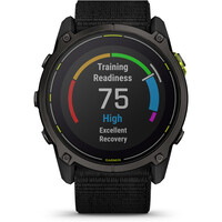 Garmin pulsómetros con gps Enduro 3, Crbn Gry DLC Ti w/Blk Sport Lo 07