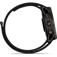 Garmin pulsómetros con gps Enduro 3, Crbn Gry DLC Ti w/Blk Sport Lo 16