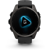 Garmin pulsómetros con gps fenix 8 43mm,AMOLED,Saph,CrbnGry Ti/Blk, 13