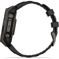 Garmin pulsómetros con gps fenix 8 47mm, Saph Solar, CrbnGry Ti/Blk 16